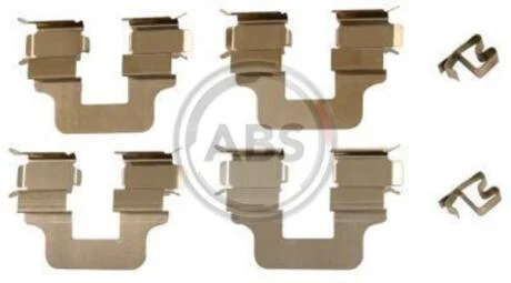 Монтажний к-кт гальмівних колодок A.B.S. A.B.S. 1245Q