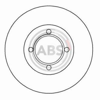 Диск гальмівний A.B.S. A.B.S. 15750
