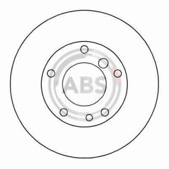 Диск гальмівний A.B.S. A.B.S. 15867