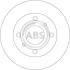 Диск гальмівний A.B.S. A.B.S. 16063 (фото 1)