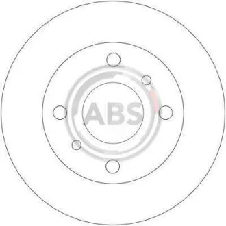Диск гальмівний A.B.S. A.B.S. 16063