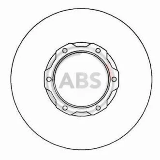 Диск гальмівний A.B.S. A.B.S. 16198
