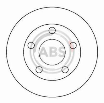 Диск гальмівний A.B.S. A.B.S. 16442