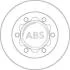 Диск гальмівний MB/VW Sprinter/LT 46 задн. вент. (ABS) A.B.S. 16950 (фото 2)