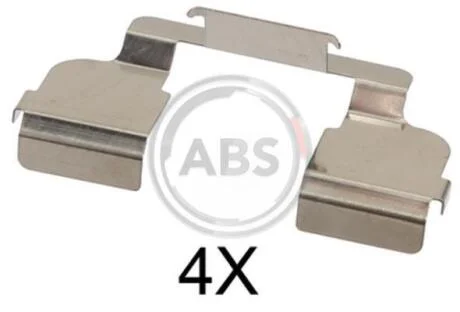 Монтажний к-кт гальмівних колодок A.B.S. A.B.S. 1698Q