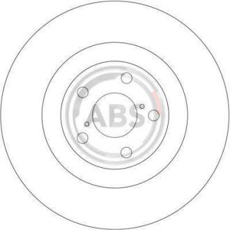 Диск гальмівний A.B.S. A.B.S. 17020