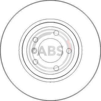 Диск гальмівний A.B.S. A.B.S. 17025