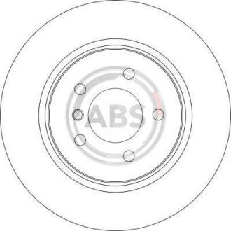 Диск гальмівний A.B.S. A.B.S. 17026