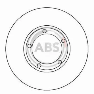 Диск гальмівний A.B.S. A.B.S. 17035
