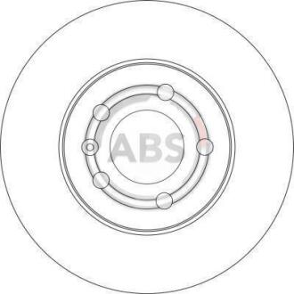 Диск гальмівний A.B.S. A.B.S. 17059