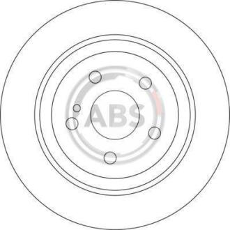Диск гальмівний A.B.S. A.B.S. 17112