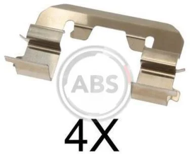 Монтажний к-кт гальмівних колодок A.B.S. A.B.S. 1719Q