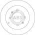 Диск гальмівний A.B.S. A.B.S. 17207 (фото 1)