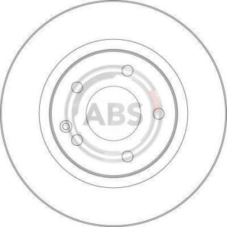 Диск гальмівний A.B.S. A.B.S. 17365