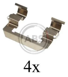 Монтажний к-кт гальмівних колодок A.B.S. A.B.S. 1761Q