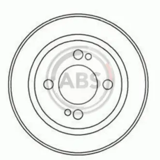 Барабан гальмівний (ABS) A.B.S. 2346-S