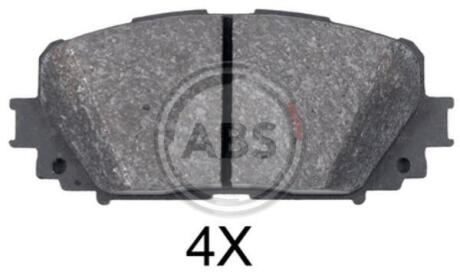 Гальмівні колодки дискові A.B.S. A.B.S. 35015