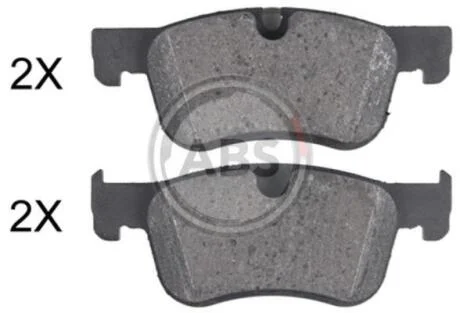 Гальмівні колодки дискові (1 к-т) A.B.S. A.B.S. 35029