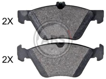 Гальмівні колодки дискові (1 к-т) A.B.S. A.B.S. 35043