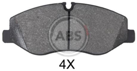 Гальмівні колодки дискові A.B.S. A.B.S. 35055