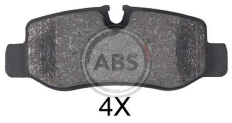 Гальмівні колодки дискові A.B.S. A.B.S. 35056
