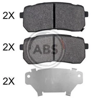 Гальмівні колодки дискові A.B.S. A.B.S. 35099