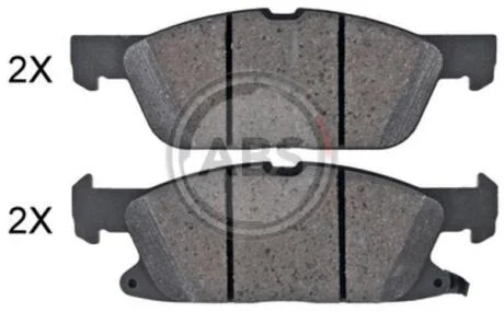 Гальмівні колодки дискові A.B.S. A.B.S. 35127