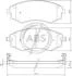 Гальмівні колодки дискові (1 к-т) A.B.S. A.B.S. 36717 (фото 1)