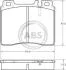 Гальмівні колодки дискові (1 к-т) A.B.S. A.B.S. 36825 (фото 1)