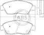Гальмівні колодки дискові (1 к-т) A.B.S. A.B.S. 36831 (фото 1)
