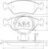 Гальмівні колодки дискові (1 к-т) A.B.S. A.B.S. 37018 (фото 1)