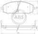 Гальмівні колодки дискові (1 к-т) A.B.S. A.B.S. 37084 (фото 1)