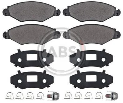 Гальмівні колодки дискові (1 к-т) A.B.S. A.B.S. 37105