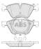 Гальмівні колодки дискові (1 к-т) A.B.S. A.B.S. 37551 (фото 1)