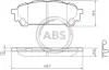 Гальмівні колодки дискові A.B.S. A.B.S. 37611 (фото 1)