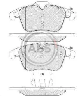 Гальмівні колодки дискові A.B.S. A.B.S. 37686