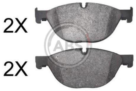 Гальмівні колодки дискові A.B.S. A.B.S. 37703