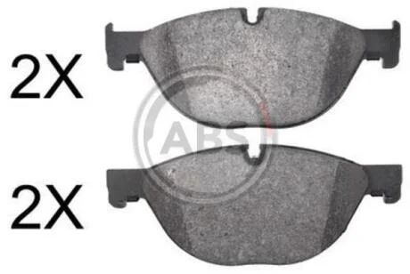 Гальмівні колодки дискові A.B.S. A.B.S. 37703