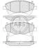 Гальмівні колодки дискові A.B.S. A.B.S. 37722 (фото 1)