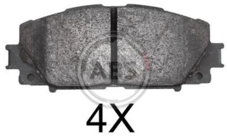 Гальмівні колодки дискові A.B.S. A.B.S. 37755