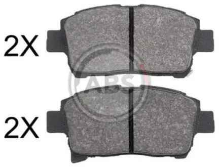 Гальмівні колодки дискові A.B.S. A.B.S. 37834