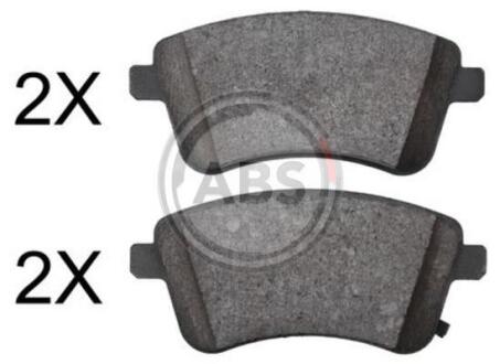 Гальмівні колодки дискові A.B.S. A.B.S. 37841