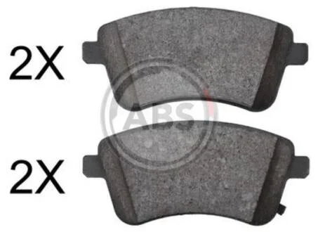 Гальмівні колодки дискові A.B.S. A.B.S. 37841