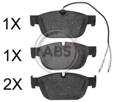 Гальмівні колодки дискові A.B.S. A.B.S. 37845