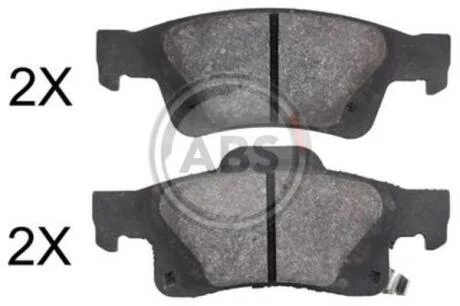 Гальмівні колодки дискові A.B.S. A.B.S. 37860