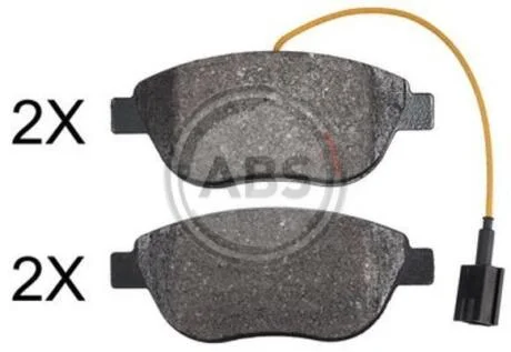 Гальмівні колодки дискові A.B.S. A.B.S. 37871
