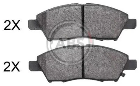 Гальмівні колодки дискові A.B.S. A.B.S. 37891