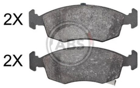 Гальмівні колодки дискові A.B.S. A.B.S. 37901