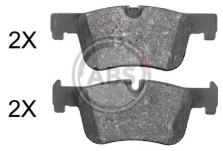 Колодка гальм. диск. передн. (ABS) A.B.S. 37921