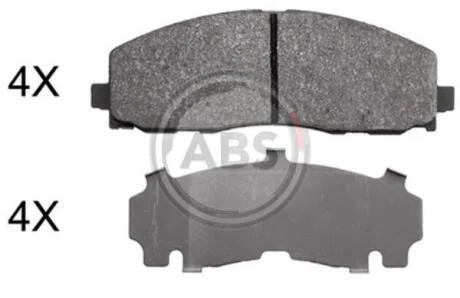 Гальмівні колодки дискові A.B.S. A.B.S. 37936